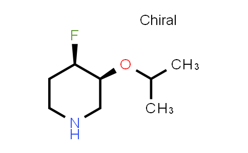 1892386-12-7 | Piperidine, 4-fluoro-3-(1-methylethoxy)-, (3R,4S)-rel-