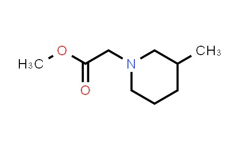 891425-84-6 | methyl 2-(3-methylpiperidin-1-yl)acetate