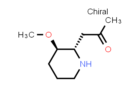 39037-84-8 | 1-[trans-3-methoxy-2-piperidyl]propan-2-one