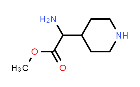MC847208 | 1261350-55-3 | methyl 2-amino-2-(piperidin-4-yl)acetate