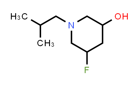 2383940-55-2 | 5-fluoro-1-(2-methylpropyl)piperidin-3-ol
