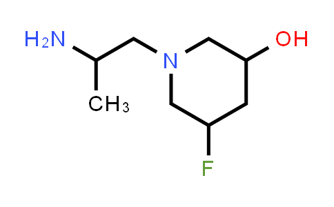 2382878-94-4 | 1-(2-aminopropyl)-5-fluoropiperidin-3-ol