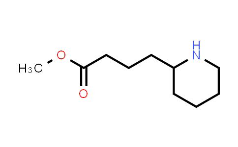 1187988-88-0 | methyl 4-(2-piperidyl)butanoate