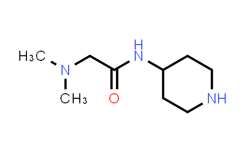 475062-40-9 | 2-(dimethylamino)-N-(piperidin-4-yl)acetamide