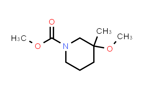 1699675-43-8 | methyl 3-methoxy-3-methylpiperidine-1-carboxylate