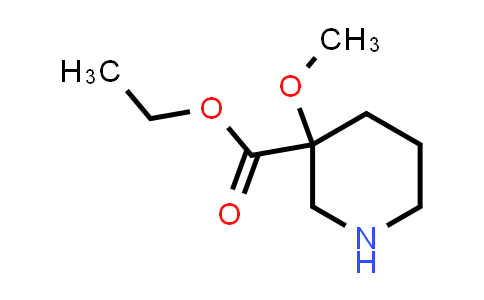 2003977-17-9 | ethyl 3-methoxypiperidine-3-carboxylate