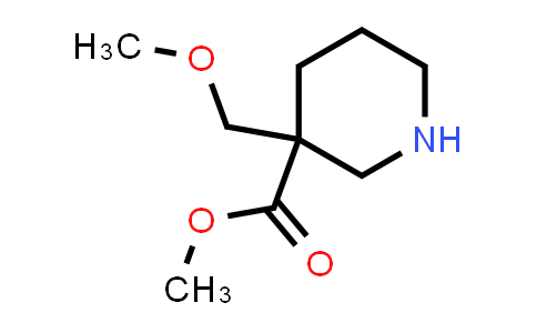 2156510-12-0 | methyl 3-(methoxymethyl)piperidine-3-carboxylate