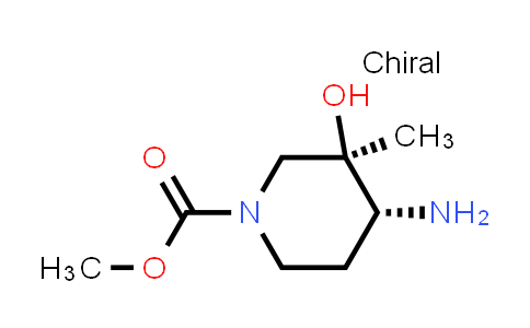 1932176-87-8 | methyl (3R,4R)-4-amino-3-hydroxy-3-methyl-piperidine-1-carboxylate