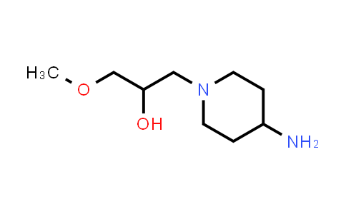 1340098-61-4 | 1-(4-amino-1-piperidyl)-3-methoxy-propan-2-ol