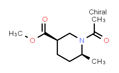 2445861-53-8 | methyl cis-1-acetyl-6-methyl-piperidine-3-carboxylate