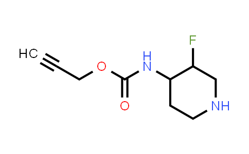 2295964-17-7 | Carbamic acid, N-(3-fluoro-4-piperidinyl)-, 2-propyn-1-yl ester