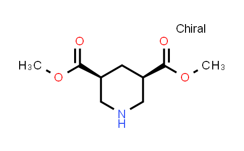 CAS No. 175694-38-9, dimethyl cis-piperidine-3,5-dicarboxylate
