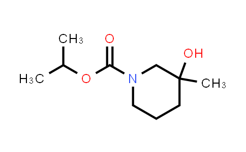 MC847782 | 1595877-97-6 | propan-2-yl 3-hydroxy-3-methylpiperidine-1-carboxylate