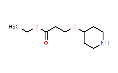 99176-69-9 | ethyl 3-(piperidin-4-yloxy)propanoate