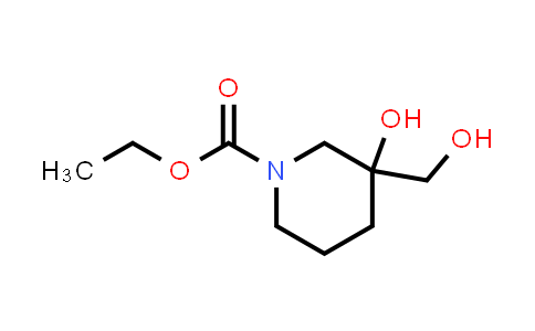 1993905-52-4 | ethyl 3-hydroxy-3-(hydroxymethyl)piperidine-1-carboxylate