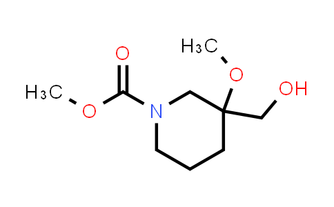 2026211-22-1 | methyl 3-(hydroxymethyl)-3-methoxypiperidine-1-carboxylate