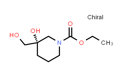 2381744-95-0 | ethyl (3S)-3-hydroxy-3-(hydroxymethyl)piperidine-1-carboxylate