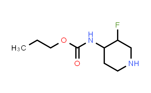 2302283-78-7 | propyl N-(3-fluoropiperidin-4-yl)carbamate