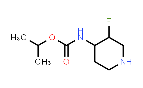 MC847831 | 2302493-96-3 | propan-2-yl N-(3-fluoropiperidin-4-yl)carbamate