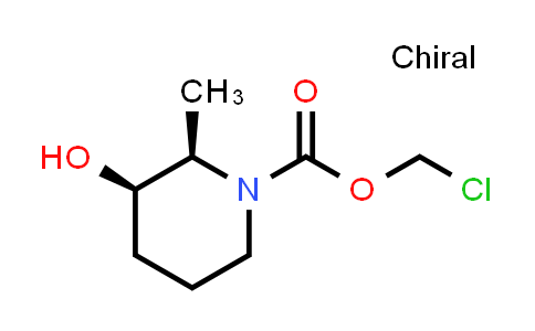 2165530-05-0 | chloromethyl (2R,3R)-3-hydroxy-2-methylpiperidine-1-carboxylate