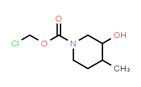 2107469-86-1 | chloromethyl 3-hydroxy-4-methylpiperidine-1-carboxylate