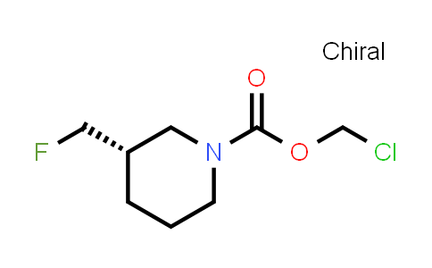 2380863-53-4 | chloromethyl (3S)-3-(fluoromethyl)piperidine-1-carboxylate