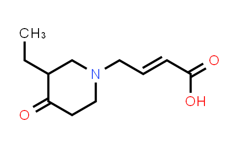 1603912-60-2 | 4-(3-ethyl-4-oxopiperidin-1-yl)but-2-enoic acid