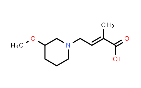 1603984-54-8 | 4-(3-methoxypiperidin-1-yl)-2-methylbut-2-enoic acid