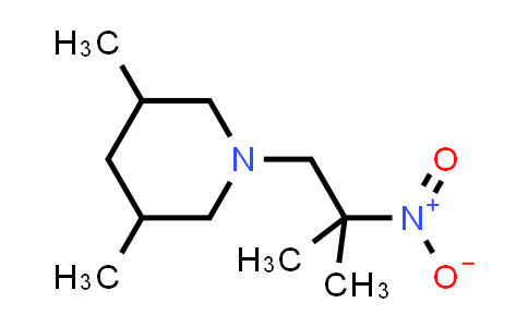 CAS No. 2444880-67-3, Piperidine, 3,5-dimethyl-1-(2-methyl-2-nitropropyl)-