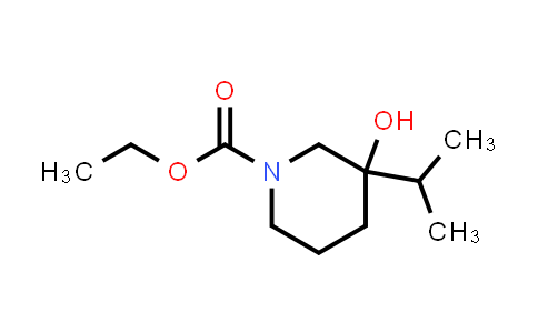 2140121-10-2 | ethyl 3-hydroxy-3-(propan-2-yl)piperidine-1-carboxylate