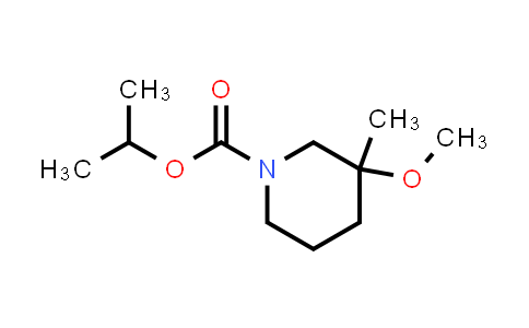 1697630-01-5 | propan-2-yl 3-methoxy-3-methylpiperidine-1-carboxylate