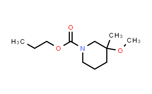 1860647-60-4 | propyl 3-methoxy-3-methylpiperidine-1-carboxylate