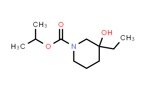 2155743-36-3 | propan-2-yl 3-ethyl-3-hydroxypiperidine-1-carboxylate