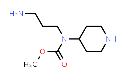 2987090-42-4 | methyl N-(3-aminopropyl)-N-(piperidin-4-yl)carbamate