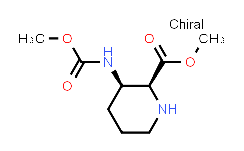 2604516-82-5 | methyl (2S,3R)-3-(methoxycarbonylamino)piperidine-2-carboxylate