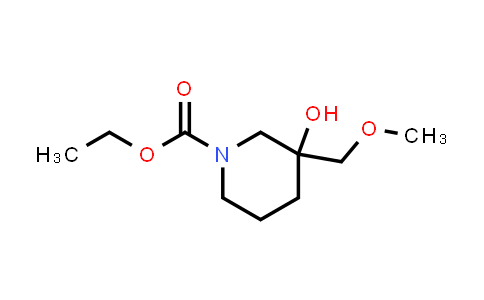 2292642-56-7 | ethyl 3-hydroxy-3-(methoxymethyl)piperidine-1-carboxylate