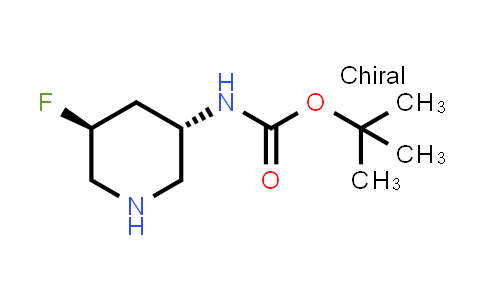 2414303-66-3 | Carbamic acid, N-[(3R,5R)-5-fluoro-3-piperidinyl]-, 1,1-dimethylethyl ester, rel-