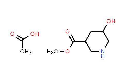2940950-63-8 | acetic acid;methyl 5-hydroxypiperidine-3-carboxylate