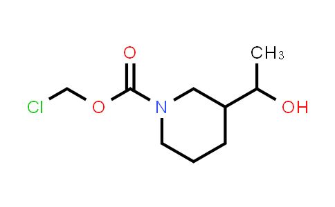 2167904-89-2 | chloromethyl 3-(1-hydroxyethyl)piperidine-1-carboxylate