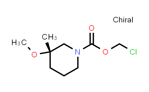 2380476-10-6 | chloromethyl (3S)-3-methoxy-3-methylpiperidine-1-carboxylate