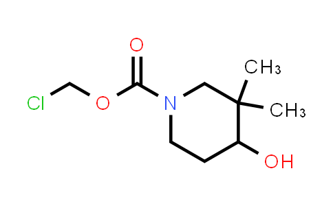 2108117-27-5 | chloromethyl 4-hydroxy-3,3-dimethylpiperidine-1-carboxylate