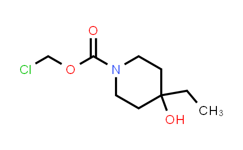 2153893-69-5 | chloromethyl 4-ethyl-4-hydroxypiperidine-1-carboxylate