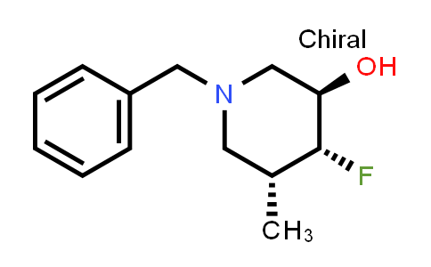MC848212 | 2903432-18-6 | 3-Piperidinol, 4-fluoro-5-methyl-1-(phenylmethyl)-, (3R,4R,5R)-rel-
