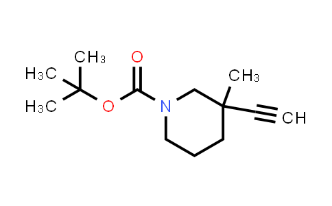 MC848219 | 1788908-18-8 | 1-Piperidinecarboxylic acid, 3-ethynyl-3-methyl-, 1,1-dimethylethyl ester