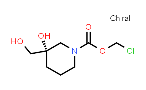 2381739-86-0 | chloromethyl (3S)-3-hydroxy-3-(hydroxymethyl)piperidine-1-carboxylate