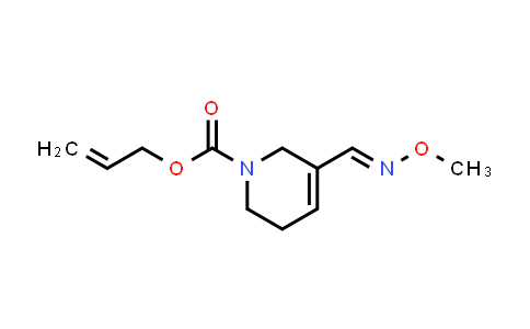 145071-36-9 | prop-2-en-1-yl 5-[(E)-(methoxyimino)methyl]-1,2,3,6-tetrahydropyridine-1-carboxylate