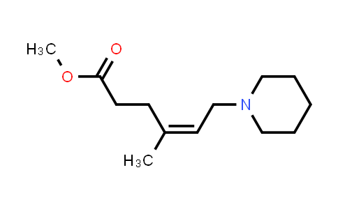 81769-29-1 | methyl (4Z)-4-methyl-6-(piperidin-1-yl)hex-4-enoate