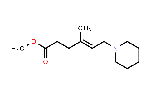 DY848260 | 81769-28-0 | methyl (4E)-4-methyl-6-(piperidin-1-yl)hex-4-enoate