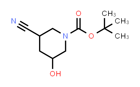 2091522-65-3 | 1-Piperidinecarboxylic acid, 3-cyano-5-hydroxy-, 1,1-dimethylethyl ester