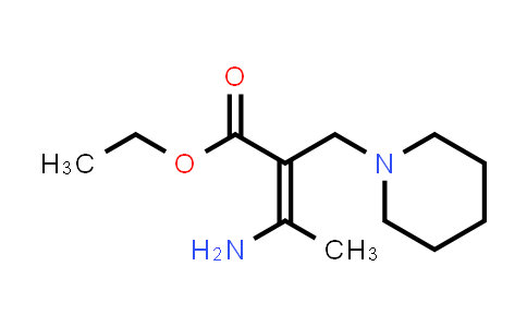 1824878-14-9 | ethyl 3-amino-2-[(piperidin-1-yl)methyl]but-2-enoate